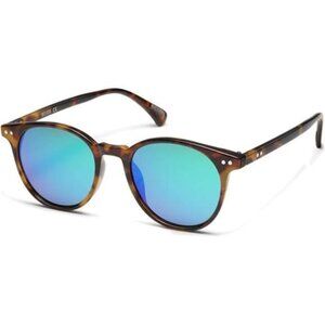 Small Round Polarized Sunglasses Trendy Classic Vintage Style Unisex